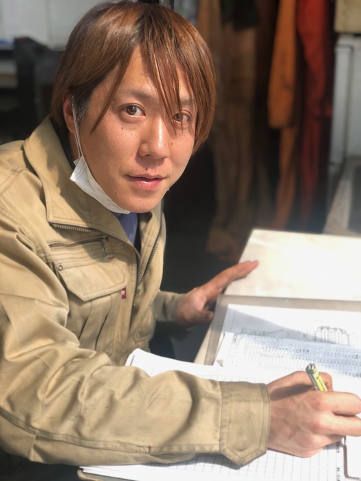 一緒に働く同僚です