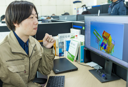 新居浜鉄工所で働く社員