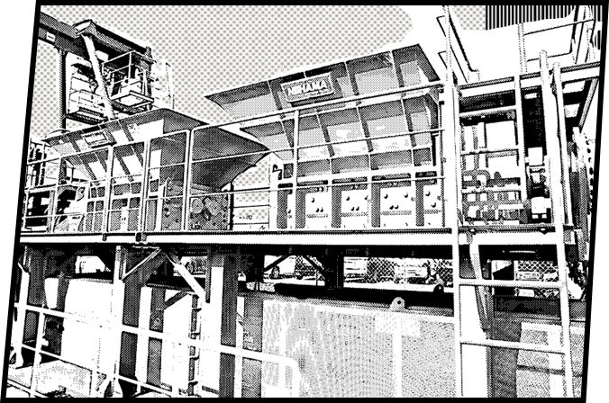 新居浜鉄工所の破砕機