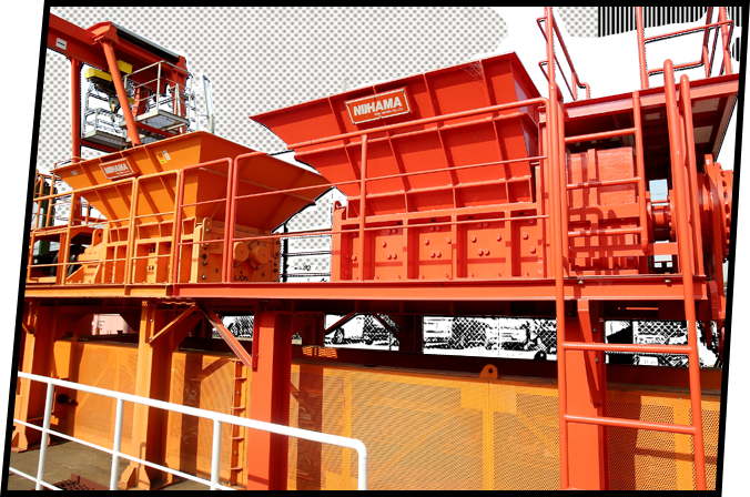 新居浜鉄工所の破砕機